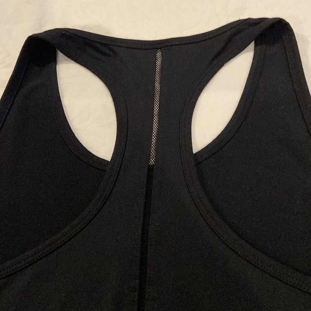 - ZYIA Active Effortless Mesh Tank Top Racerback in Black Size xl​​​​ - Picture 5 of 7
